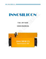 INNOSILICON T3S-39T BTC User Manual предпросмотр