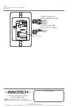 Предварительный просмотр 4 страницы Innotech GENII CS REM Manual