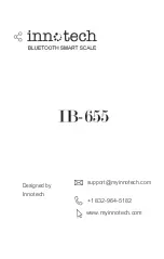 Предварительный просмотр 1 страницы Innotech IB-655 Instructions Manual