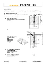 Preview for 5 page of Innotech POINT-11 Installation And Operating Manual