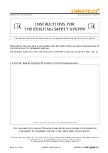 Preview for 10 page of Innotech QUADRAT-11 Instructions For Installation And Use Manual