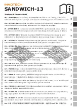 Preview for 1 page of Innotech SANDWICH-13 Instruction Manual