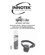 Innotek Spay Collar KIT11122 Instruction Manual предпросмотр