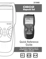 Предварительный просмотр 1 страницы Innova 3100i Quick Reference Manual