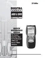 Preview for 1 page of Innova 3160e Quick Reference Manual