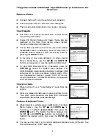 Preview for 3 page of Innova 3160e Quick Reference Manual