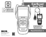 Innova CarScan Owner'S Manual предпросмотр