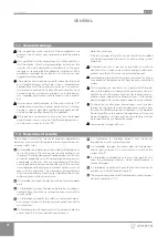 Preview for 4 page of Innova Filomuro SLW 400 Installation And User Manual