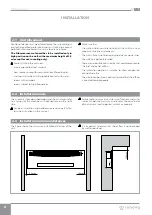 Предварительный просмотр 6 страницы Innova Innova Filomuro Incasso SLWI Installation And User Manual