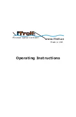 Предварительный просмотр 1 страницы Innova iTroll Operating Instructions Manual