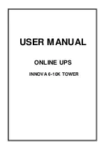 Preview for 1 page of Innova OnLine 10K User Manual