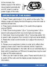 Предварительный просмотр 5 страницы Innova R/FM02 User Manual