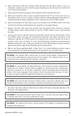 Preview for 9 page of Innova XTIRPA IN-8002 Instruction And Safety Manual