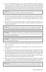 Preview for 6 page of Innova XTIRPA IN-8016 Instruction And Safety Manual