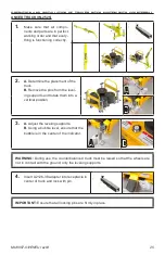 Предварительный просмотр 25 страницы Innova Xtirpa Instruction And Safety Manual