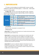 Preview for 4 page of Innovaciones M.S. 1876 Instructions For Use Manual