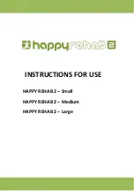 Preview for 1 page of Innovaid HAPPY REHAB 2 - Large Instructions For Use Manual