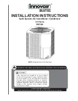 innovair BLUTEC VEM36C2HR1 Installation Instructions Manual preview