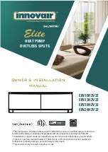 Предварительный просмотр 1 страницы innovair Elite EIN10H2V32 Owners & Installation Manual