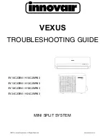 innovair EV10C2DB6 Troubleshooting Manual предпросмотр