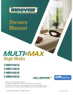 innovair MULTI-MAX VWM10H25B Owner'S Manual preview