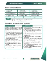 Preview for 26 page of innovair MULTI-MAX VWM10H25B Owner'S Manual