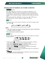 Preview for 12 page of innovair MULTI-MAX VWM10H25F Owner'S Manual