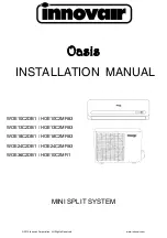 Предварительный просмотр 1 страницы innovair Oasis WOE10C2DB1 / HOE10C2MR83 Installation Manual