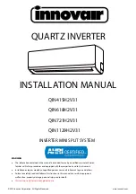 innovair QIN1129H2V31 Installation Manual preview