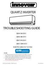 innovair QIN1129H2V31 Troubleshooting Manual preview