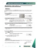 Preview for 9 page of innovair WIN310C2V31 User Manual