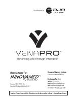 Preview for 1 page of Innovamed Health VenaPro User Manual