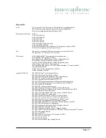 Preview for 2 page of Innovaphone IP110 Technical Specifications