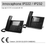 Preview for 1 page of Innovaphone IP222 User Manual