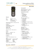 Preview for 1 page of Innovaphone IP61 Information