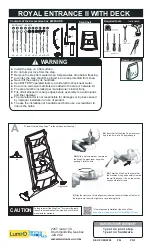 Preview for 1 page of INNOVAPLAS Lumi-O ROYAL ENTRANCE II Quick Start Manual