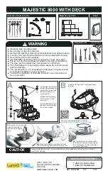 Preview for 1 page of INNOVAPLAS MAJESTIC 8000 WITH DECK Assembly Instructions