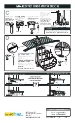 Preview for 2 page of INNOVAPLAS MAJESTIC 8000 WITH DECK Assembly Instructions