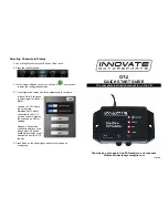 Предварительный просмотр 1 страницы Innovate OT-2 Quick Start Manual