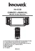 Innovatek IN-433B Owner'S Manual preview