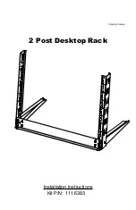 Preview for 1 page of Innovation First 111-5383 Installation Instructions