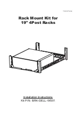 Preview for 1 page of Innovation First BRK-DELL-WS01 Installation Instructions