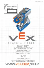 Preview for 29 page of Innovation First HEXBUG VEX ROBOTICS GATLING RAPID FIRE 406-6108 Manual