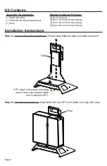 Preview for 2 page of Innovation First RETAIL-AIO-017 Installation Instructions