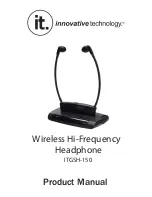 Innovation Technology ITGSH-150 Product Manual preview