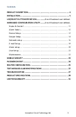 Preview for 3 page of INNOVATIVE CIRCUIT TECHNOLOGY Distribution 2 Series Instruction Manual