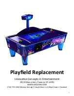 Предварительный просмотр 1 страницы Innovative Concepts in Entertainment AIR FX Replacement Manual