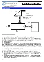 Preview for 8 page of Innovative Energies No-Break SR250i 485 Series User Manual