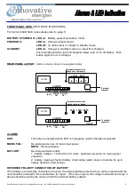 Preview for 9 page of Innovative Energies No-Break SR250i 485 Series User Manual