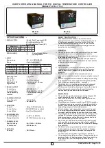 Preview for 1 page of Innovative instruments Px 418e User'S Operating Manual